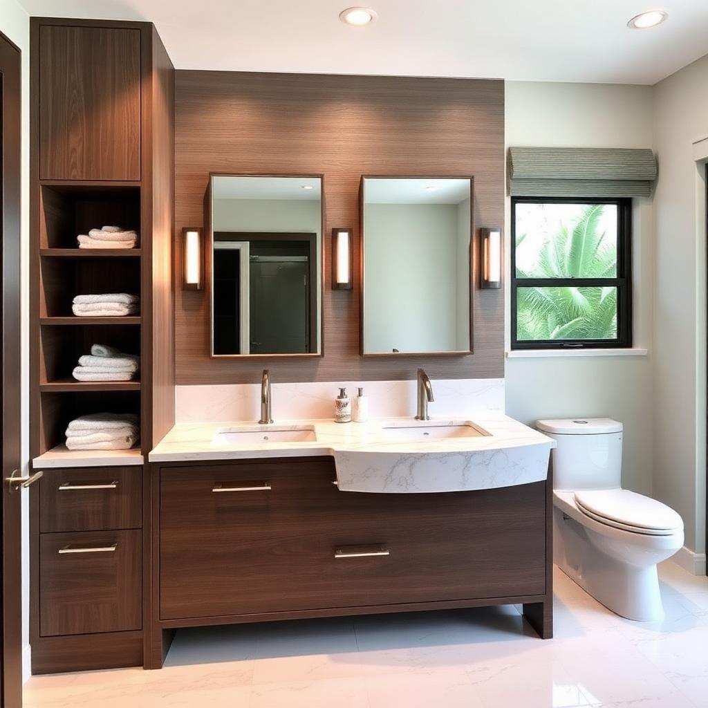 Built-in Quartz Tops