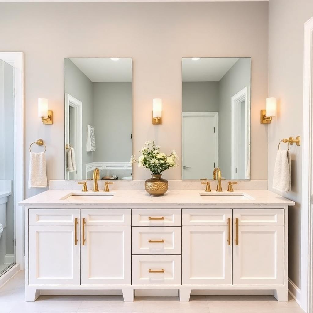 Custom Double Vanities