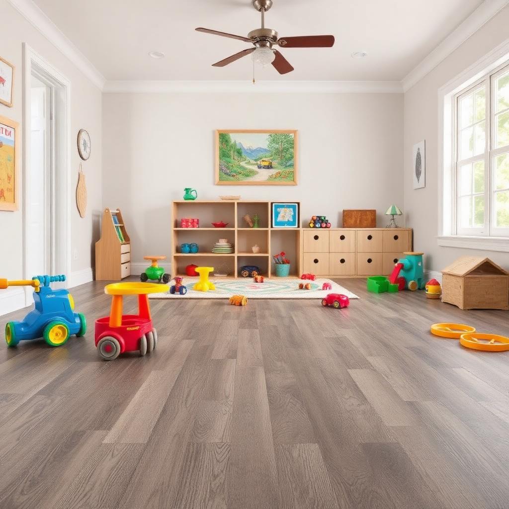 Scratch-Resistant Family Floors