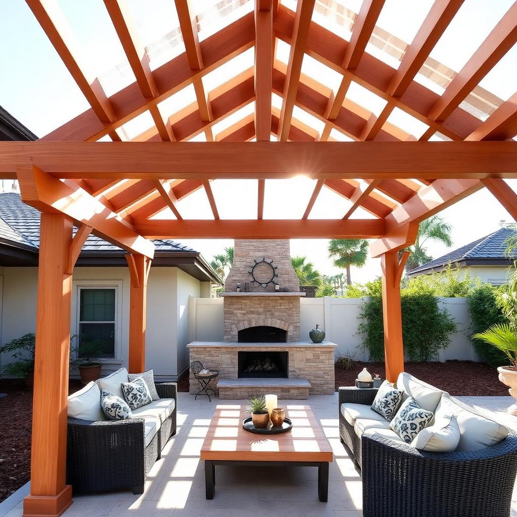 Custom Wood Pergolas