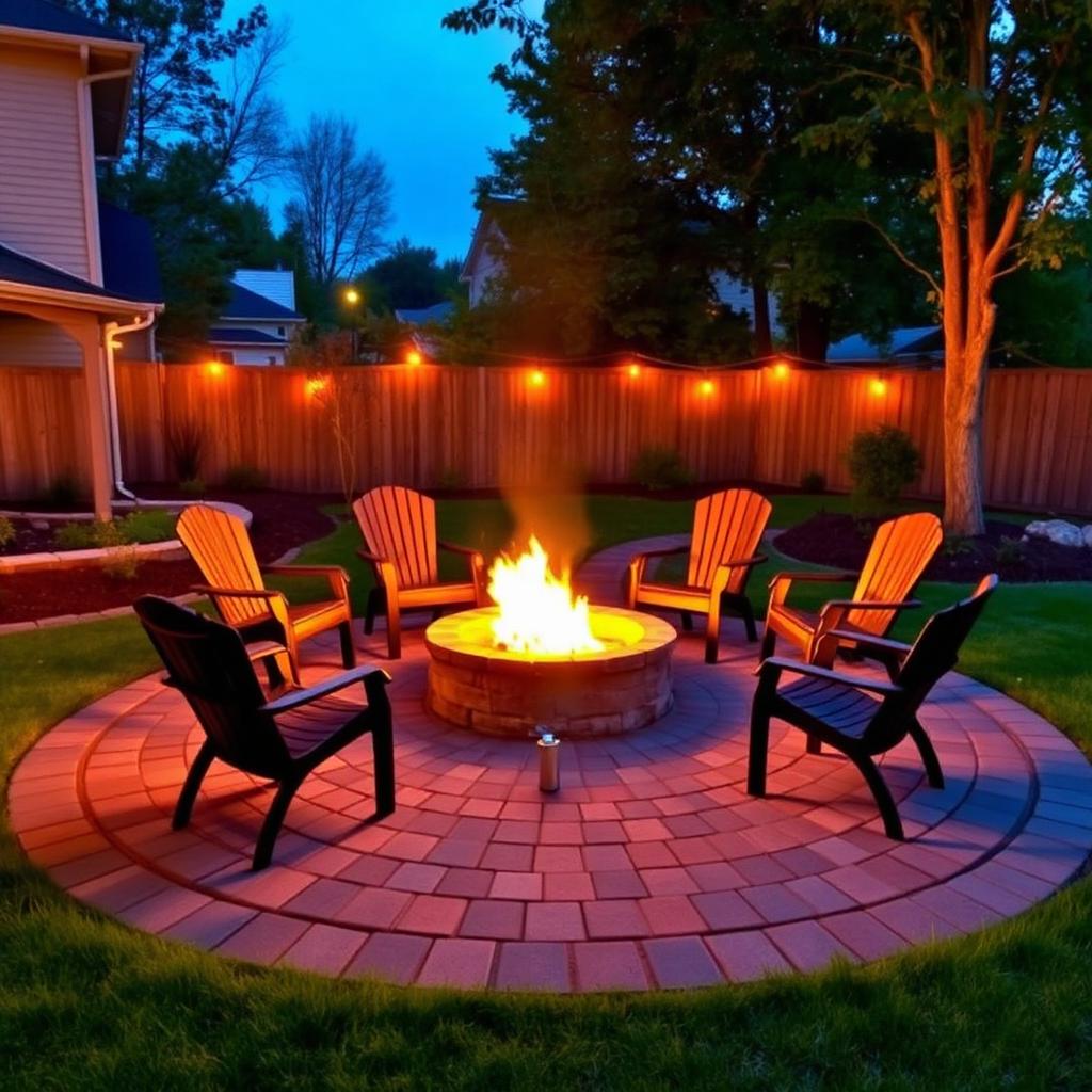 Fire Pit Gathering